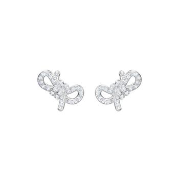施华洛世奇耳环推荐, Swarovski | Women's Lifelong Bow Pierced Earrings商品图片 