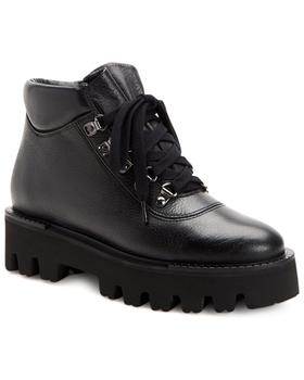 推荐Aquatalia Angie Tumbled Weatherproof Leather Hiking Boot商品