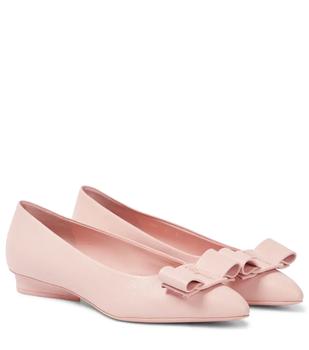 菲拉格慕芭蕾鞋, Salvatore Ferragamo | Viva leather ballet flats商品图片 