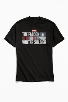 冬装Urban Outfitters, Urban Outfitters | Marvel Falcon And The Winter Soldier Tee商品图片 额外9.5折, 额外九五折