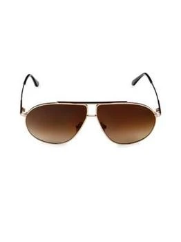 Tom Ford | 62MM Aviator Sunglasses 4.3折, 第2件5折, 满免