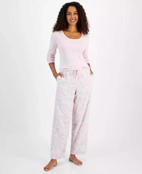 Charter Club | Women's Printed Fleece Pajama Pants, Created for Macy's,商家Macy's,价格¥197