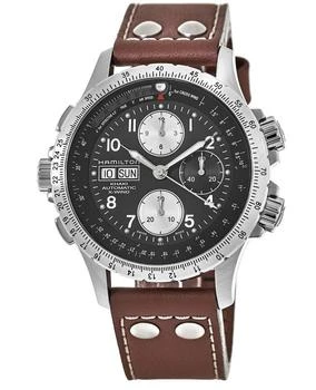 Hamilton | Hamilton Khaki Aviation X-Wind Auto Chrono Men's Watch H77616533 6.8折