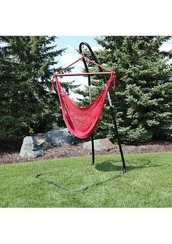 Sunnydaze Decor | Extra Large Hammock Chair with Adjustable Steel Stand - Red,商家Belk,价格¥1639