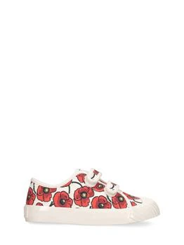 推荐Flower Print Strap Sneakers商品