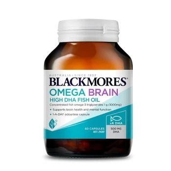 澳洲Blackmores健脑鱼油（四倍浓缩）60粒,价格$16.30