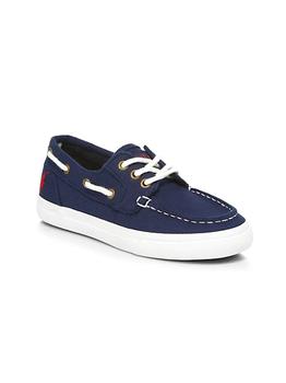 Ralph Lauren | Boy's Bridgeport Cotton Canvas Deck Shoes商品图片,