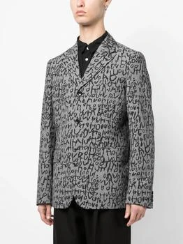 推荐COMME DES GARCONS HOMME PLUS MEN'S PRINT OVER HOUNDSTOOTH BLAZER商品