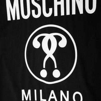 女士始祖鸟短袖, Moschino | MOSCHINO 女士黑色棉质圆领短袖T恤 A0716-0540-1555商品图片 独家减免邮费