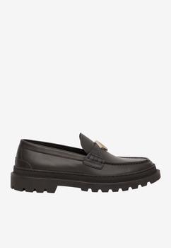 Dior | Logo Plaque Explorer Loafers in Calf Leather商品图片,5.5折