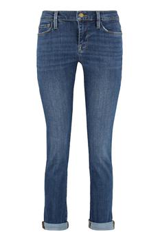 FRAME | Frame Turn-Up Hem Stretch Jeans商品图片,7.9折×额外9折, 额外九折