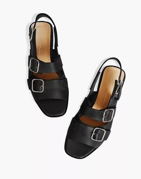 Madewell | Intentionally Blank Leather Jiji Sandals商品图片,