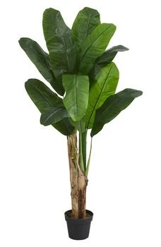 NEARLY NATURAL | 4’ Double Stalk Banana Artificial Tree,商家Nordstrom Rack,价格¥1024