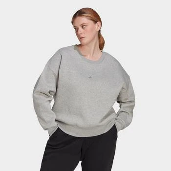 Adidas | Women's adidas ALL SZN Fleece Sweatshirt (Plus Size) 