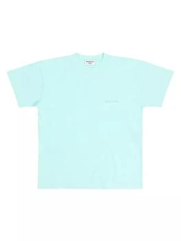 Balenciaga | Logo T-shirt Medium Fit 4.9折