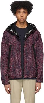 秋装moncler男, Moncler | Black & Pink Siagne Jacket商品图片 