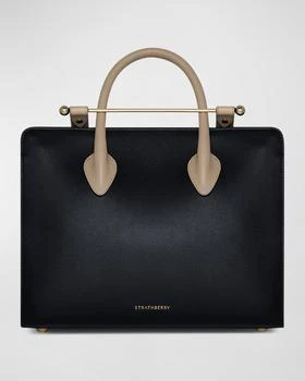 Strathberry | Midi Tri Leather Tote Bag,商家Neiman Marcus,价格¥6407