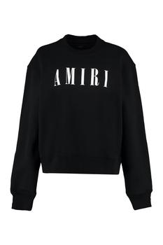 amiri衬衫, AMIRI | Amiri Core Logo-Print Crewneck Sweatshirt商品图片 4.8折起