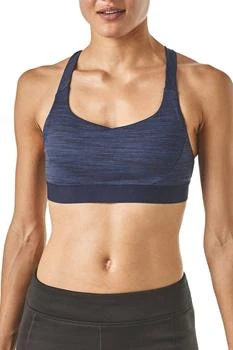 Patagonia | Switchback Sports Bra In Dolomite Blue/smolder Blue,商家Premium Outlets,价格¥378