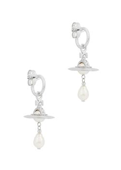 商品Aleska silver-tone orb drop earrings,商家Harvey Nichols,价格¥1131图片