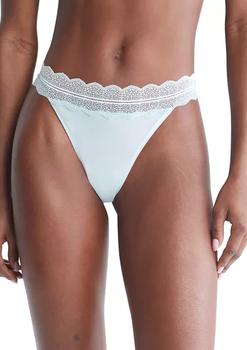 ck内裤女是什么牌子, Calvin Klein | Micro Lace High Waist Thong商品图片 7折起