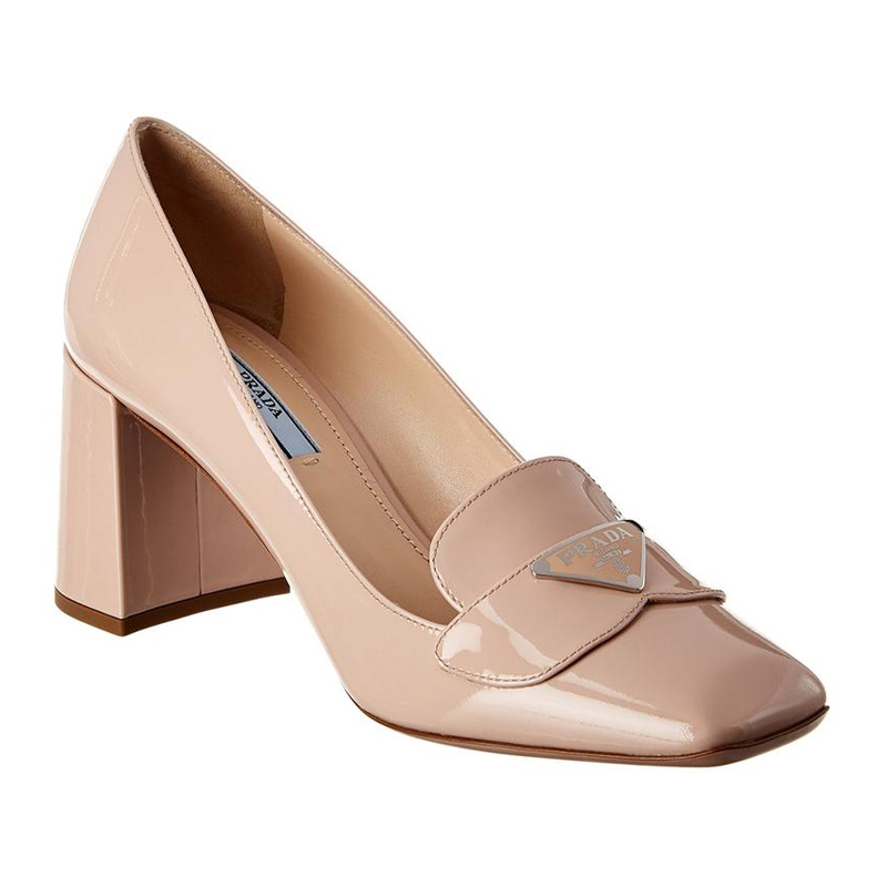 Prada | PRADA 女士粉色皮革高跟鞋 1D017M-069-F0236商品图片,独家减免邮费