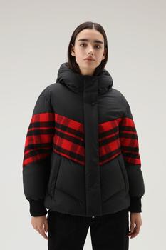 Woolrich | Plunket Down Jacket in Crinkle Nylon with Hood商品图片,