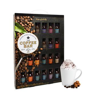 商品Gourmet, Mega Coffee Syrup Sampler Gift Set, Set of 18图片