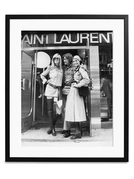 商品Sonic Editions | Yves Saint Laurent, Betty Catroux & Loulou de la Falaise Art Print,商家Saks Fifth Avenue,价格¥2862图片