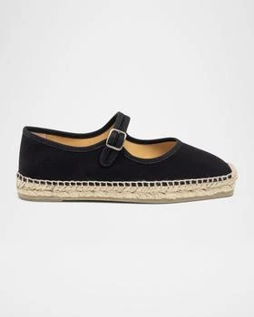 Castaner | Padua Canvas Mary Jane Espadrilles,商家Neiman Marcus,价格¥1365