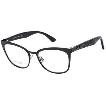 Jimmy Choo | Jimmy Choo Women's Eyeglasses - Clear Demo Lens Black Glitter Frame | JC 189 0NS8 00 1.4折×额外9折x额外9.5折, 独家减免邮费, 额外九折, 额外九五折