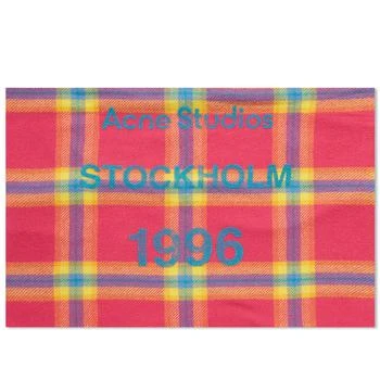 推荐Acne Studios Cassiar Check New Scarf商品