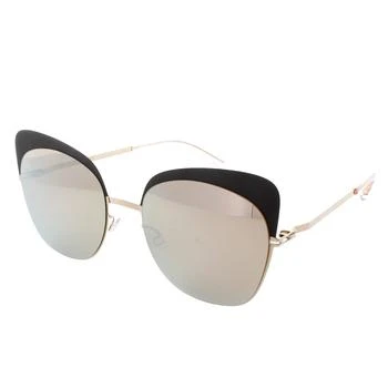 推荐Mykita Women's Sunglasses - Champagne Gold and Dark Brown Frame | ANNELI CGD/DBR_CGD商品