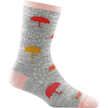 Darn Tough Vermont | Darn Tough Women's Umbrellas Crew Lightweight Sock商品图片,7.2折起, 满$150享9折, 满折