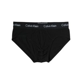 推荐Calvin Klein 卡尔文 克莱恩 黑色棉氨纶男士三角内裤1件装 NU2661-001商品
