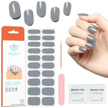 推荐Ash Gray - Semi-Cured Gel Nail Strips商品