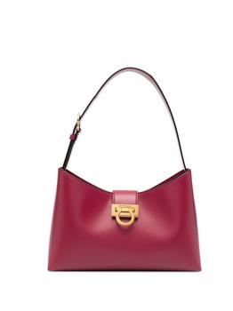 菲拉格慕女包, Salvatore Ferragamo | SALVATORE FERRAGAMO - Trifolio Leather Shoulder Bag商品图片 