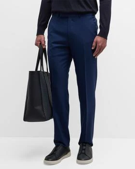 Zegna | Men's High Performance Wool Pants,商家Neiman Marcus,价格¥7506