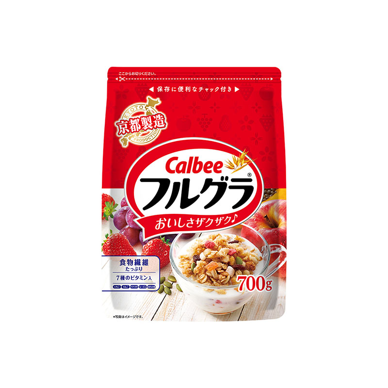 商品Calbee | Calbee/卡乐比原味水果麦片学生早餐食品即食健康冲饮代餐速食谷物燕麦,商家Antalink,价格¥71图片