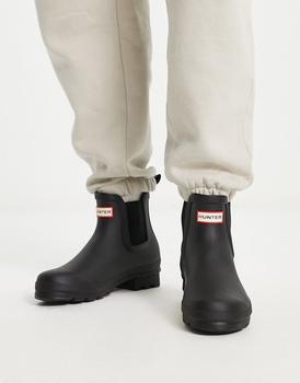 Hunter | Hunter original chelsea boots in black商品图片,