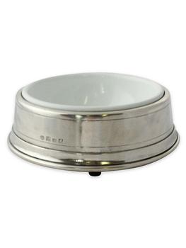 商品Match | Ceramic & Pewter Small Pet Bowl,商家Saks Fifth Avenue,价格¥1790图片
