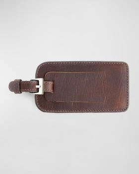 ROYCE New York | Leather Luggage Tag with Silver Hardware,商家Neiman Marcus,价格¥411