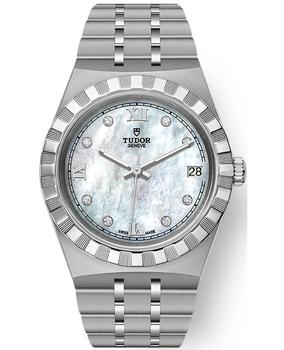 Tudor | Tudor Royal Mother of Pearl Diamond Dial Stainless Steel Unisex Watch M28400-0005商品图片,9.4折, 独家减免邮费