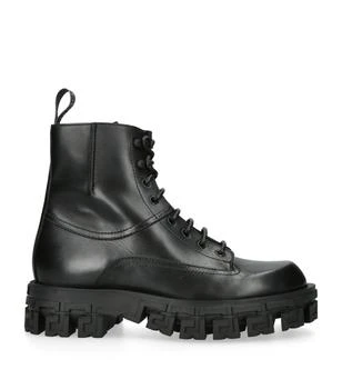 推荐Leather Greca Boots商品