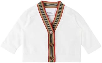 Burberry | Baby Off-White Ginny Cardigan 