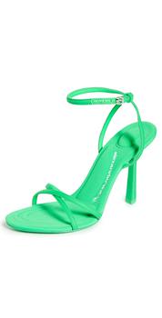 alexander wang鞋, Alexander Wang | Alexander Wang Dahlia 105mm Sandals商品图片 4折起