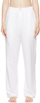 SKIMS | White SKIMS Hotel Sleep Pants 7.5折