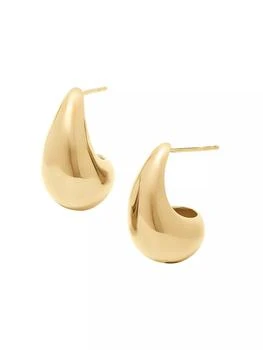 brook & york | Farrah 14K-Gold Vermeil Hoop Earrings,商家Saks Fifth Avenue,价格¥736