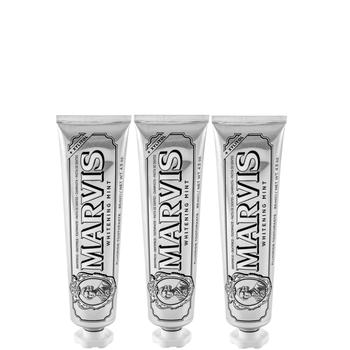 商品Marvis | Marvis Whitening Mint Toothpaste Bundle (3x85ml),商家Coggles CN,价格¥169图片