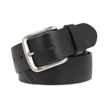 商品Men's Textured Leather Belt图片